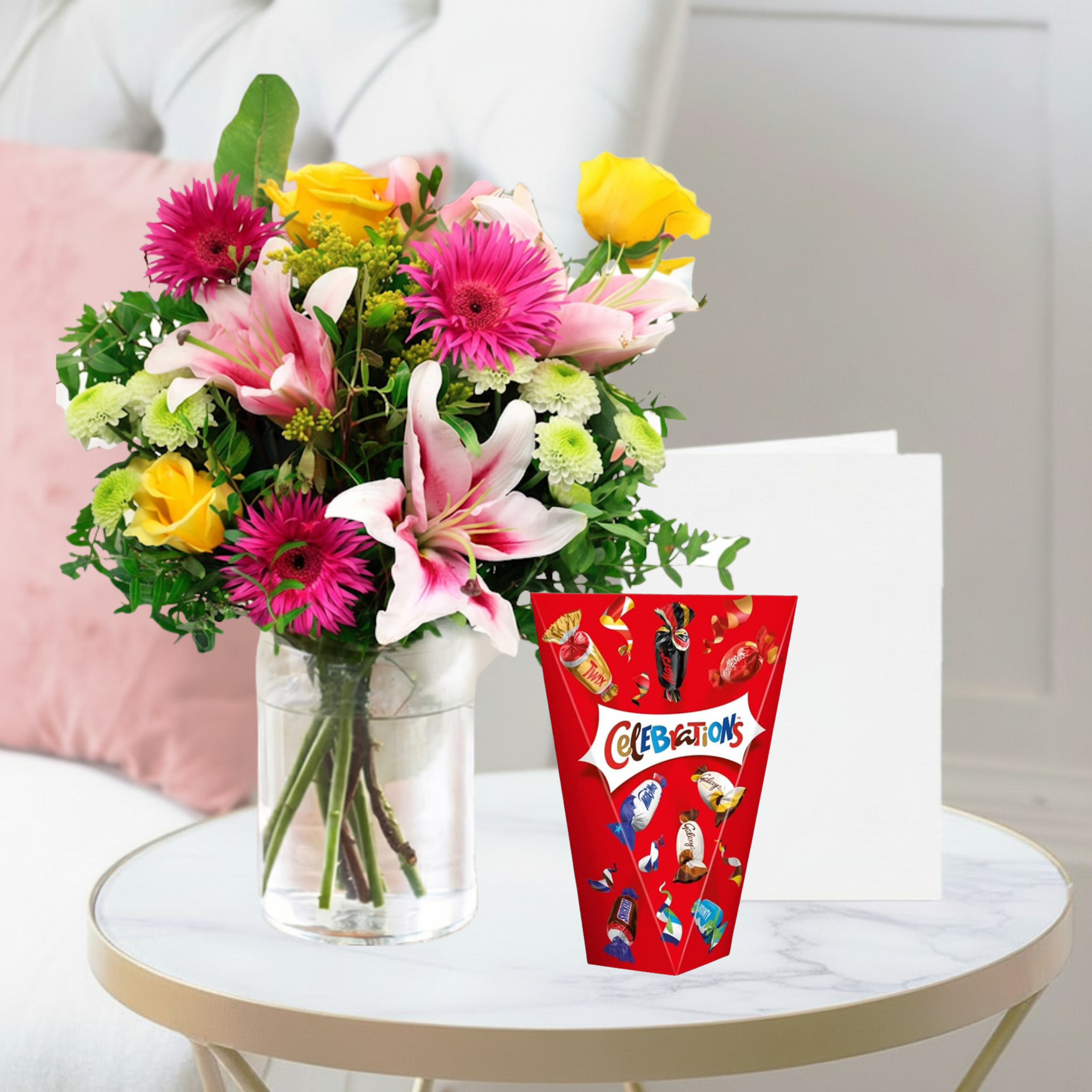 Radiant Glow, Celebrations & Occasion Card | Next Day Flowers & Gifts Delivery Blossoming Gifts